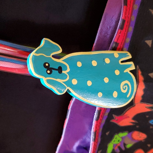 **flaw**Canvas Laurel Burch Tote Dog Pattern - Picture 3 of 14